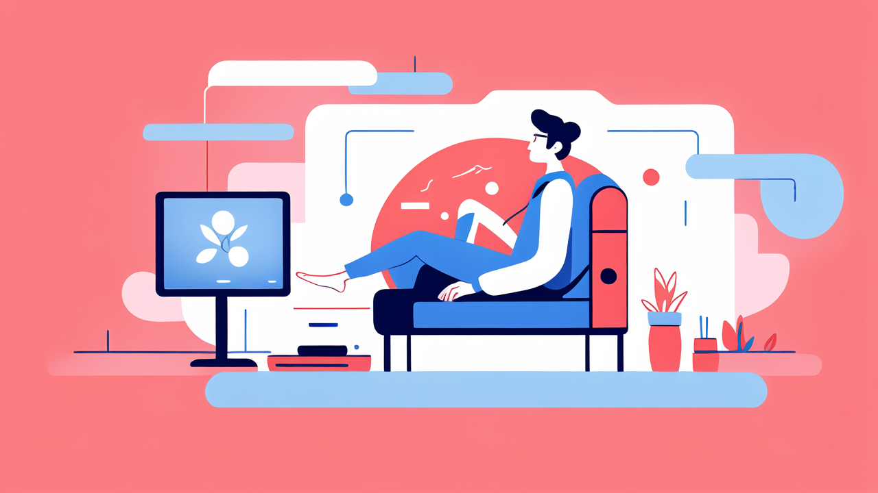 dark blue recliner chair