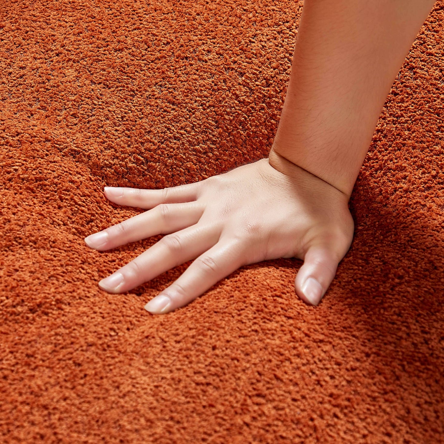 9988 Sofa , 3 Seater Sofa with 2 Pillows, Comfy Couch for Living Room, Dorm, Apartment, Breathable Fabric - Orange-Red