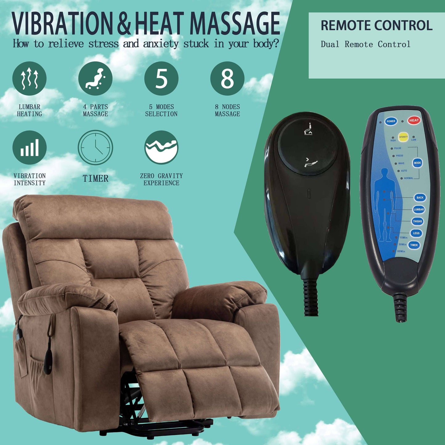 power lift chair recliner