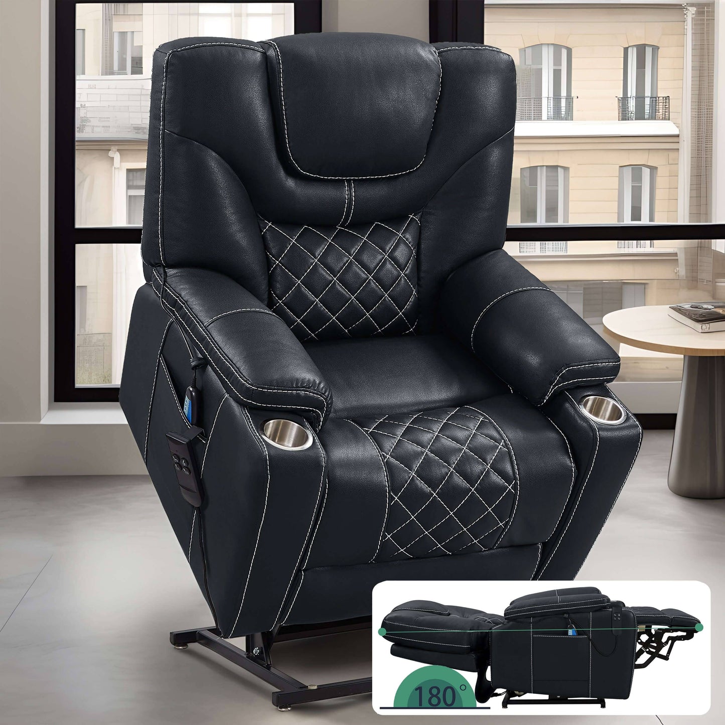 lay flat lounge chair