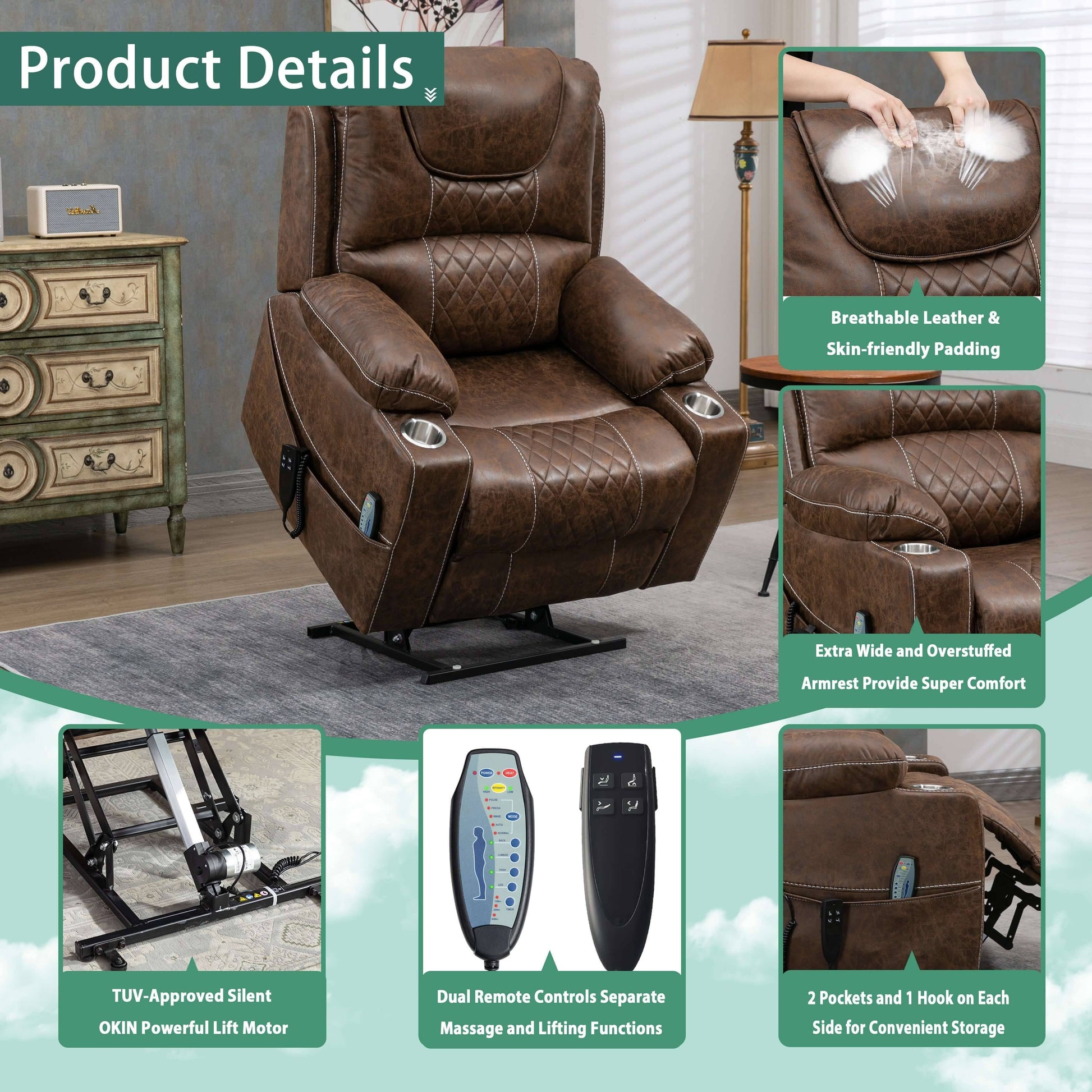 power lift chair recliner