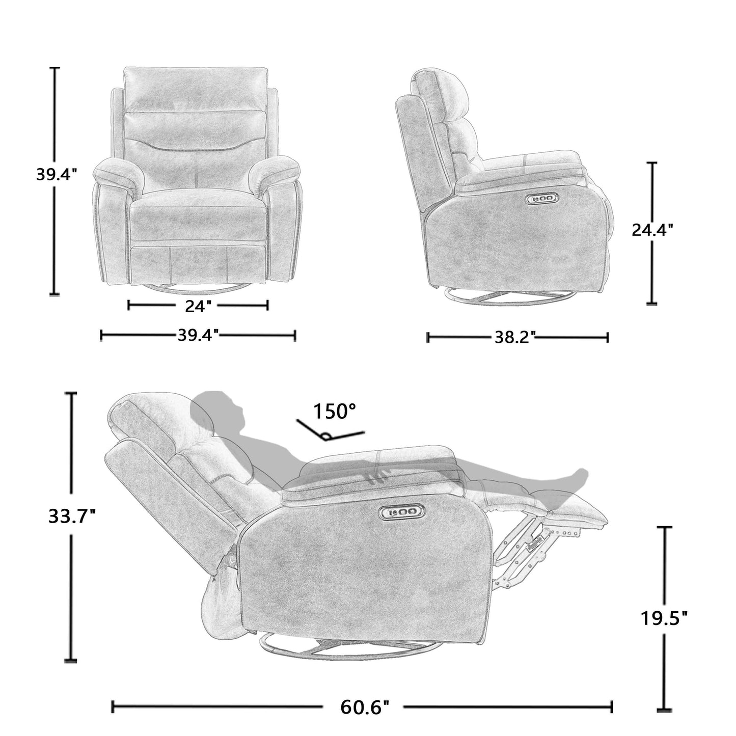 leather recliner