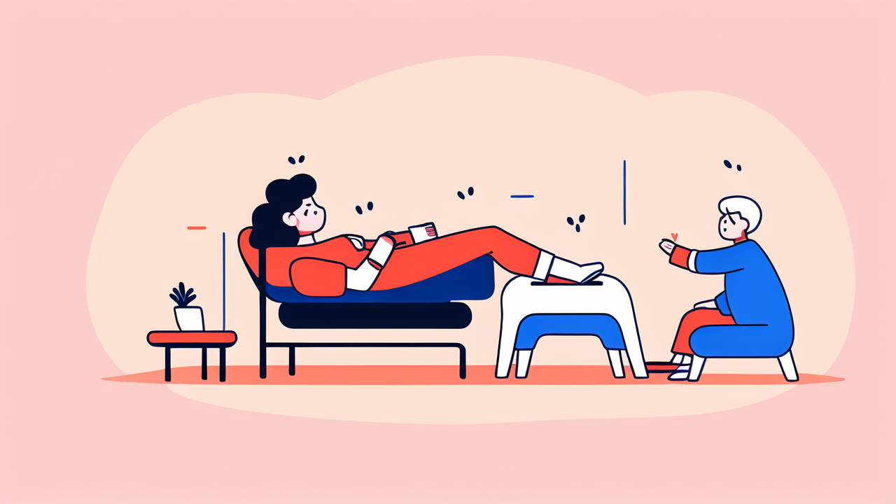 dark blue recliner chair