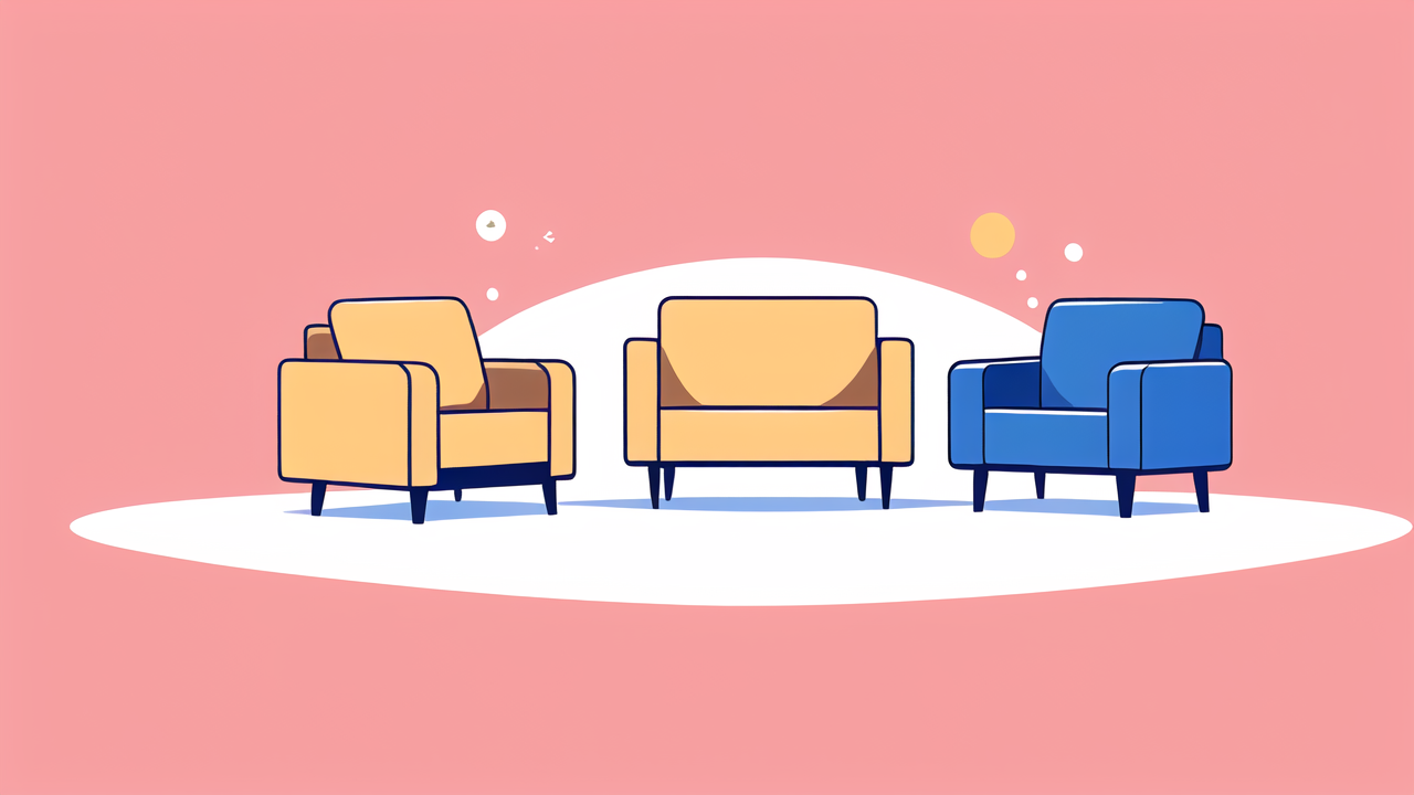 dark blue recliner chair