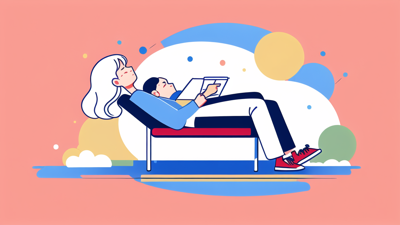 dark blue recliner chair