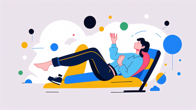 dark blue recliner chair