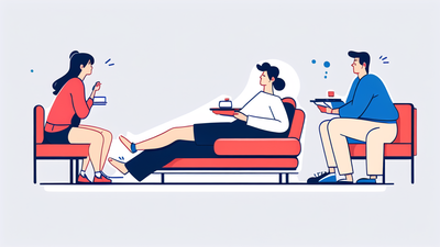 dark blue recliner chair