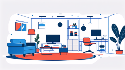 dark blue recliner chair