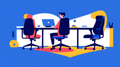 dark blue recliner chair