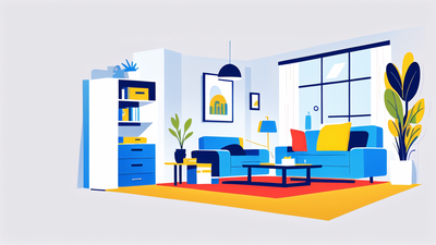 dark blue recliner chair