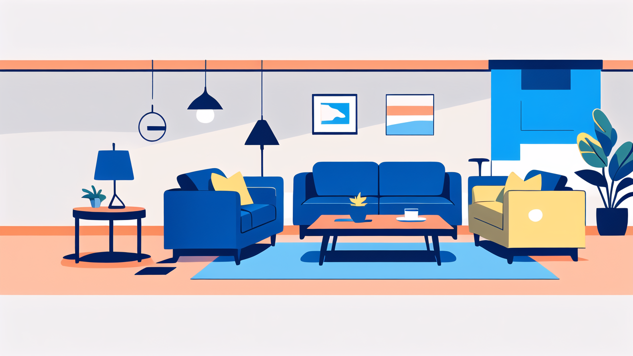 dark blue recliner chair