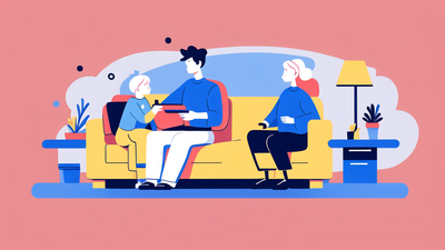 dark blue recliner chair