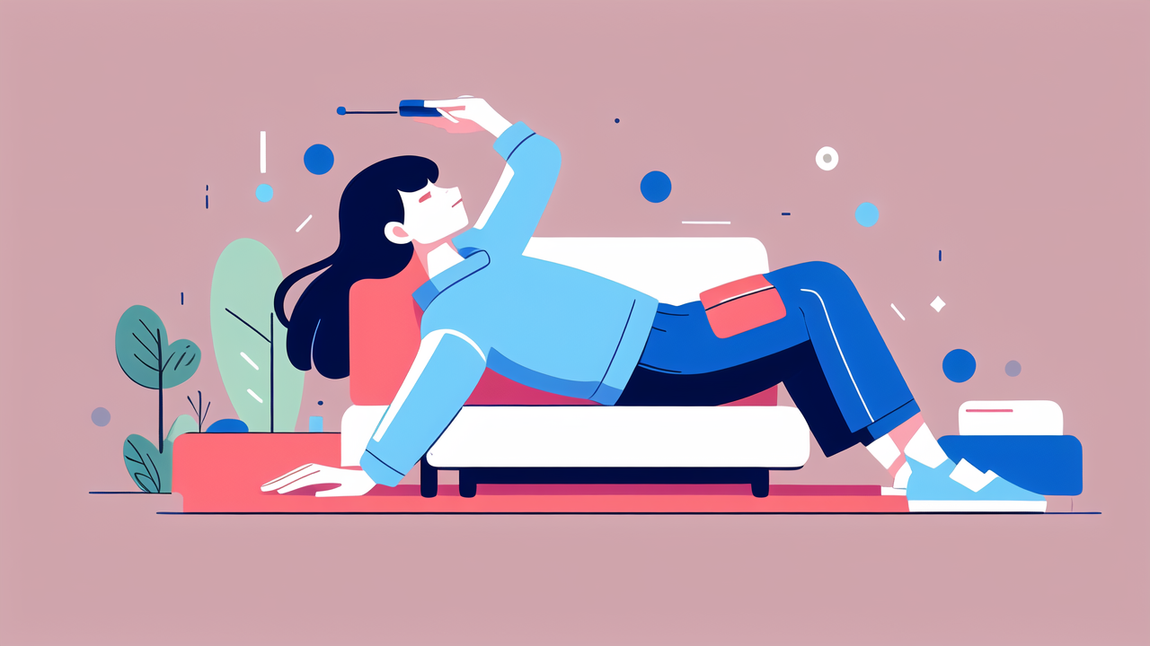 dark blue recliner chair