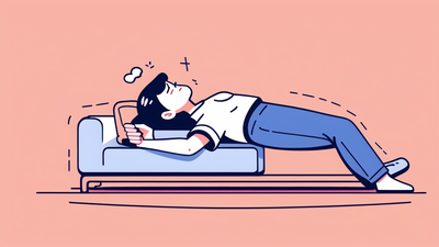 dark blue recliner chair