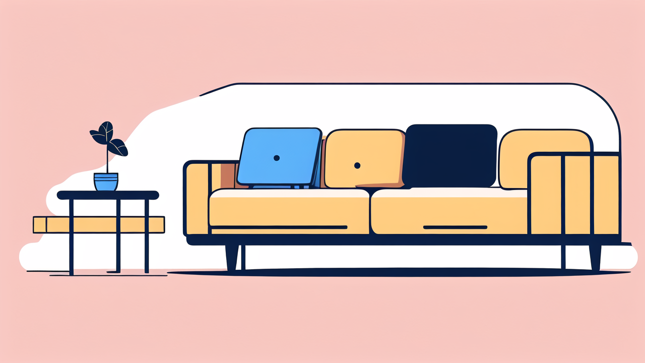 dark blue recliner chair