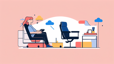 dark blue recliner chair