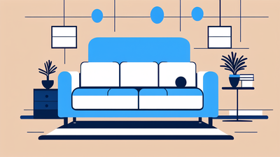 dark blue recliner chair