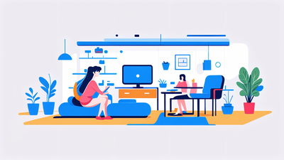 dark blue recliner chair