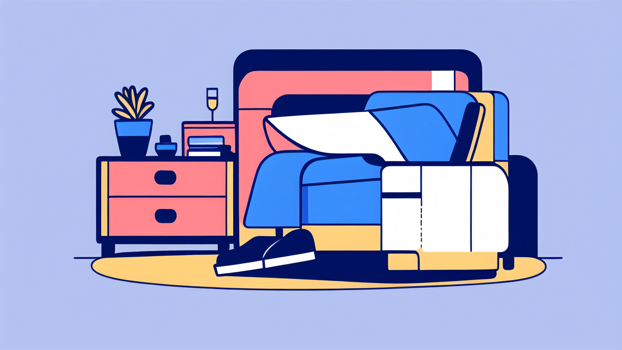 dark blue recliner chair