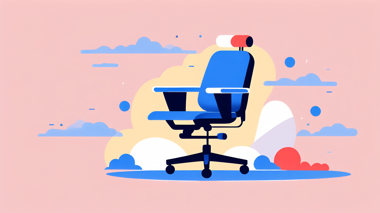 dark blue recliner chair