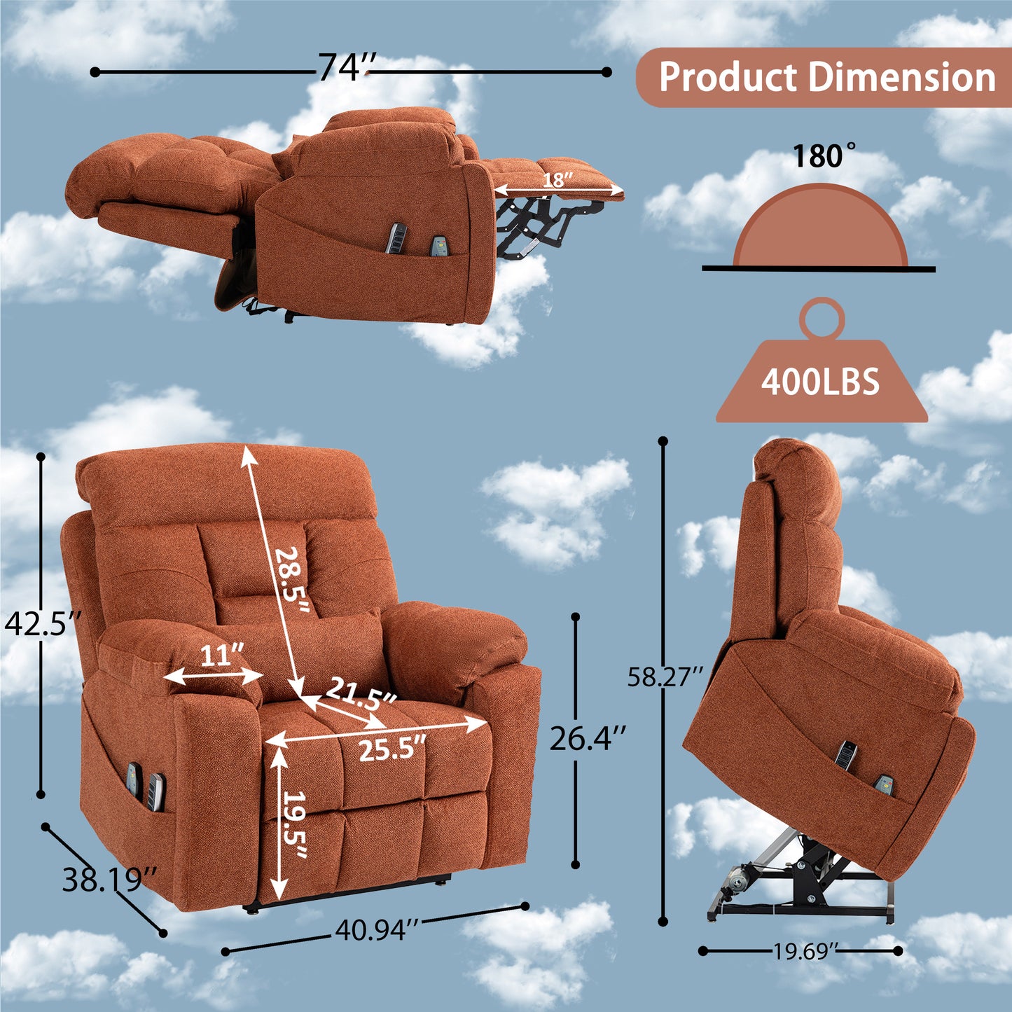 recliner lift chairs for elderly