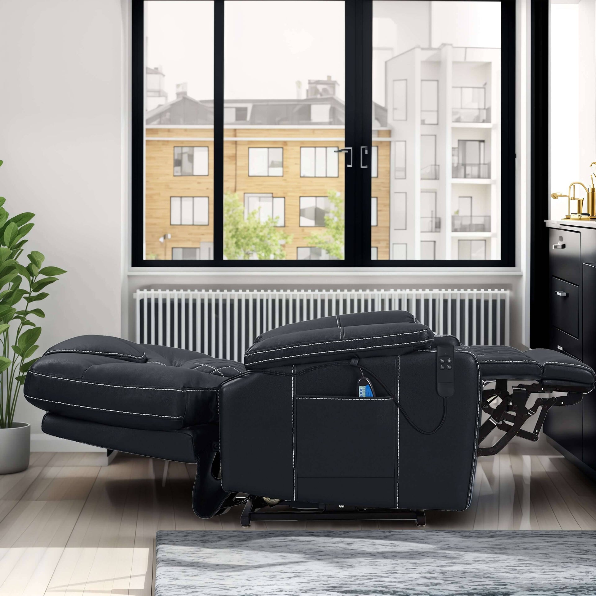 Power Lift Chair for Elderly Heat Massage Recliner